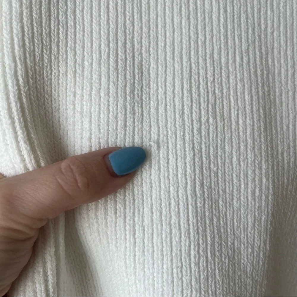 Petal & Pup Aquerelle White Stretch Knit Sweater 12 - Picture 11 of 16